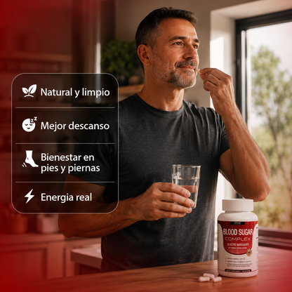 Blood Sugar Complex — El apoyo natural que tu cuerpo estaba pidiendo ♥️⚡