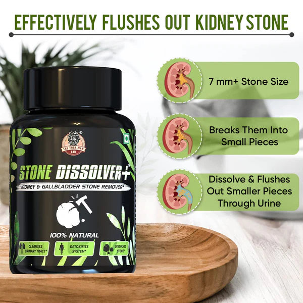 STONE DISSOLVER 🪨🔨 | Suplemento Renal para Cálculos e Infección